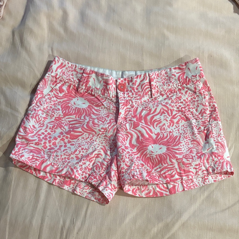 Lily Pulitzer 100% cotton shorts Size 0
